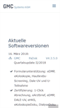 Mobile Screenshot of gmc-systems.de